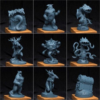 january 2021 creature armory miniatures 3d print model - Mito3D