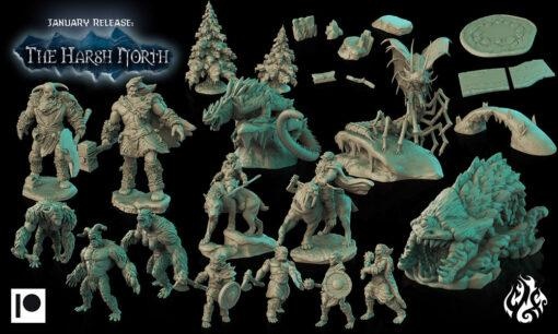 january 2021 crippled god foundry miniatures 3d print model - Mito3D