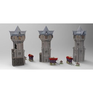 Julho 2021 Dragão oficina casa miniaturas 3d print model - Mito3D