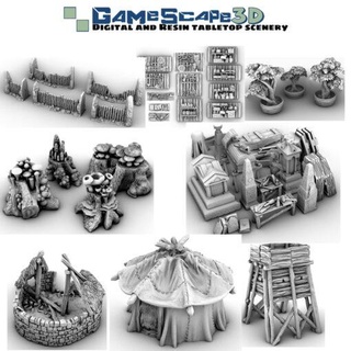 july 2021 gamescape3d home miniatures 3d print model - Mito3D