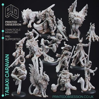 july 2021 printed obsession miniatures 3d print model - Mito3D