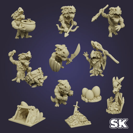 july 2021 stone king home miniatures stone king  3D print model - Mito3D