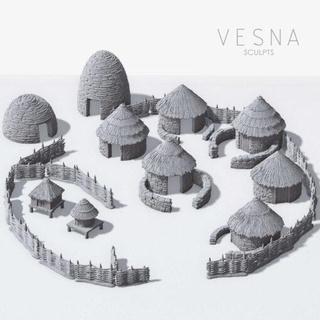 Temmuz 2022 Vesna heykeller ev minyatürler 3d print model - Mito3D