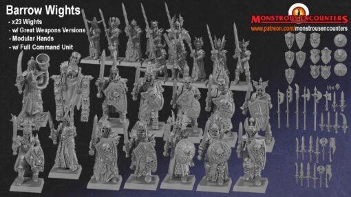 june 2020 fantasy monstrous encounters miniatures 3d print model - Mito3D