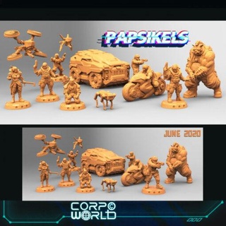 juin 2020 papsikels miniatures 3d print model - Mito3D