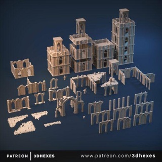 juin 2021 3dhexes Accueil maison miniatures 3d print model - Mito3D