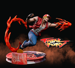 kof terry bogard ing model stl home games king of fight 3d print model - Mito3D