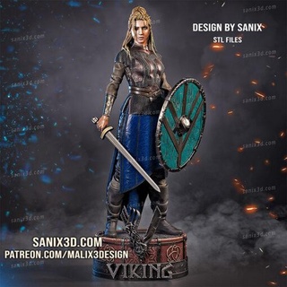 lagertha shield maiden able model stl home 3d print 3d print model - Mito3D