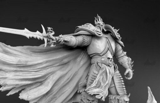 lich king world of warcraft ed model stl home games 3D print model - Mito3D