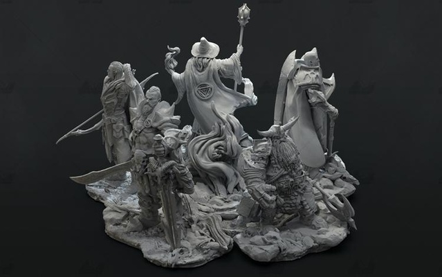 lord of rings ing model stl home movies 3d print model - Mito3D