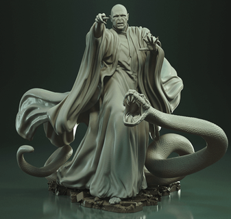 Kral Voldemort hünerli model stl ev 3d Yazdır 3d print model - Mito3D