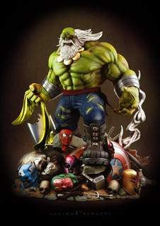 Maestro Hulk 2021 boomcomics Miniaturen 3d print model - Mito3D