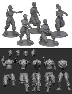 march 2022 albinoraven miniatures 3d print model - Mito3D