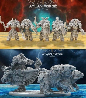 march 2022 atlan forge miniatures 3d print model - Mito3D