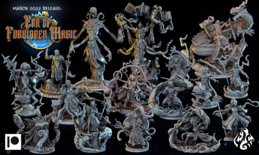 march 2022 crippled god foundry home miniatures 3D print model - Mito3D