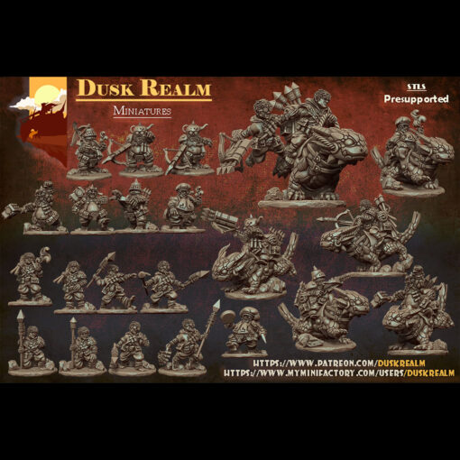 march 2022 dusk realm home miniatures 3D print model - Mito3D