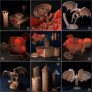 march 2022 making tlon miniatures 3d print model - Mito3D