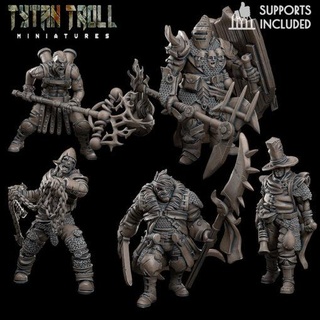 march 2022 tytantroll home miniatures 3d print model - Mito3D