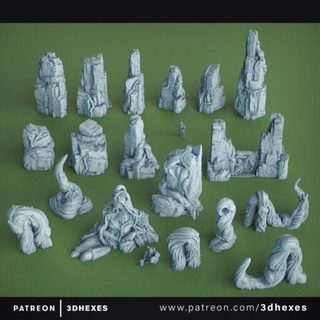 may 2020 3dhexes home miniatures 3d print model - Mito3D