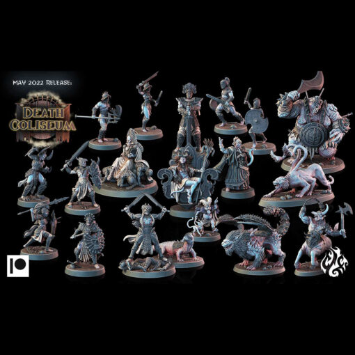 may 2022 crippled god foundry home miniatures 3D print model - Mito3D