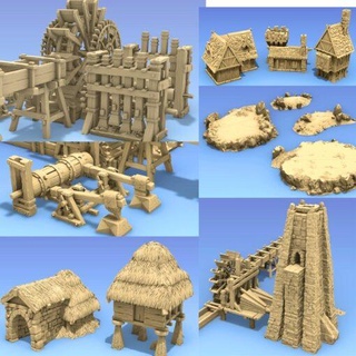 mayo 2022 gamescape3d hogar casa miniaturas 3d print model - Mito3D