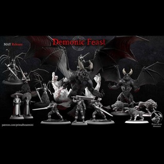 may 2022 primal beast home miniatures 3d print model - Mito3D