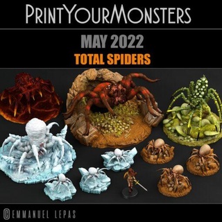 may 2022 printyourmonsters home miniatures 3d print model - Mito3D