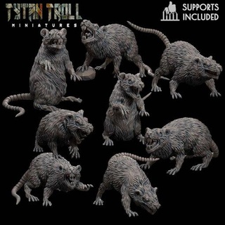 may 2022 tytantroll home miniatures 3d print model - Mito3D