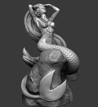 deniz kızı ing model stl ev 3d yazdır 3d print model - Mito3D