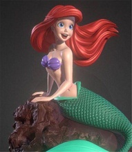 mermaid ed model stl home 3d print 3d print model - Mito3D