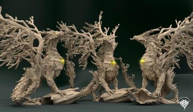 mini monstruo violencia bosque continuar 3d print model - Mito3D