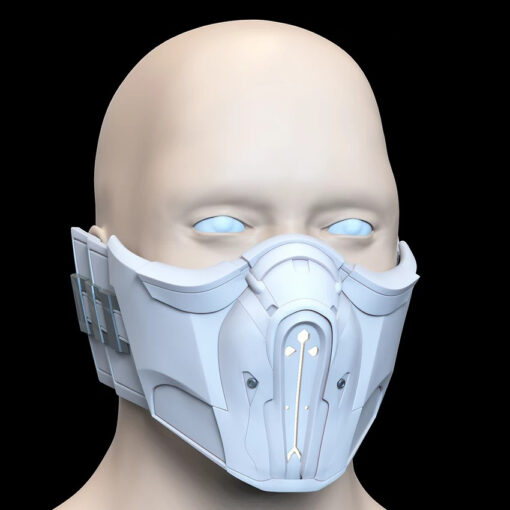 sterblich kombat sub zero Maske 3D print model - Mito3D