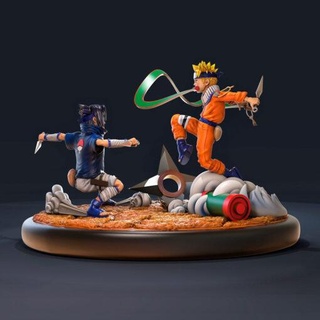 Naruto vs sakuke hünerli model stl ev anime 3d print model - Mito3D