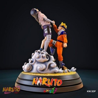 Neji vs Naruto hünerli model stl ev anime 3d print model - Mito3D