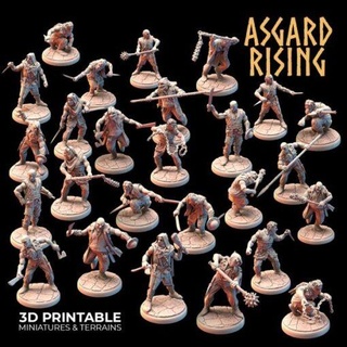 November 2021 asgard steigend Miniaturen 3d print model - Mito3D