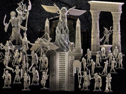 november 2021 lost kingdom home all miniatures 3d print model - Mito3D