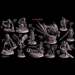 november 2022 flesh gods home miniatures flesh gods  3d print model - Mito3D