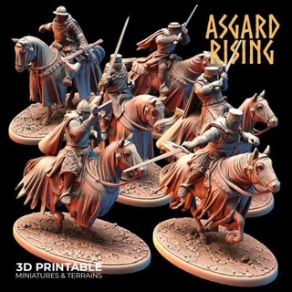 october 2021 asgard rising miniatures artisan guild 3d print model - Mito3D