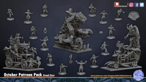 october 2021 dragonslake miniatures 3d print model - Mito3D