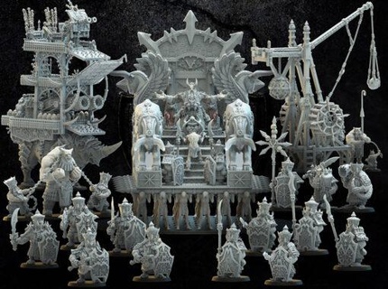 october 2021 lost kingdom home all miniatures 3d print model - Mito3D