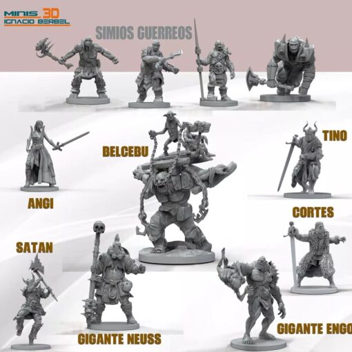 october 2021 stl para impresion minis miniatures 3D print model - Mito3D