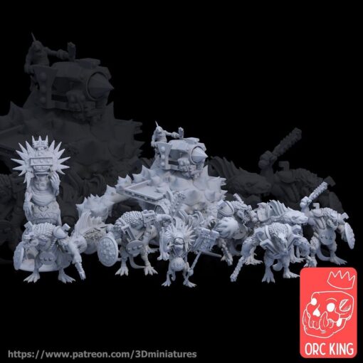 orc king 202004 3D print model - Mito3D