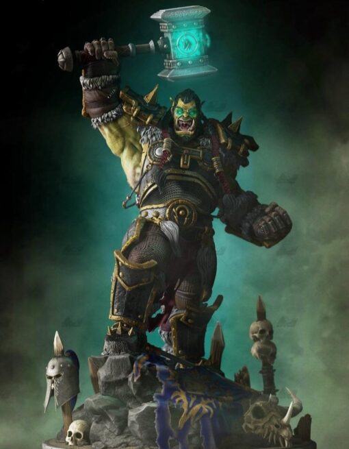 ork sal iblis canavar model stl ev oyunlar dünya of warcraft 3D print model - Mito3D