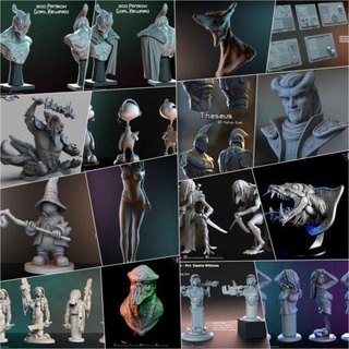 pack ritual casting miniatures 3d print model - Mito3D
