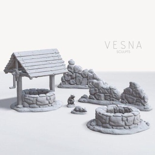 pack vesna sculpts miniatures 3d print model - Mito3D