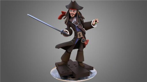 pirates Caraïbes jack 3D print model - Mito3D