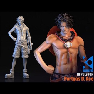 portgas ace able model stl home anime one piece 3d print model - Mito3D