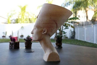 kraliçe of mısır s çiçek tepsi ing model stl ev 3d yazdır 3d print model - Mito3D