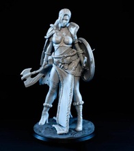 ritual casting shewolf of white wastes nsfw ing model stl home miniatures 3d print model - Mito3D