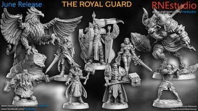 rn estudio 202006 royal guard 3d print model - Mito3D